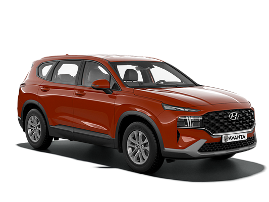 Hyundai Santa Fe Prestige Smart Sense 2.5 AT Orange
