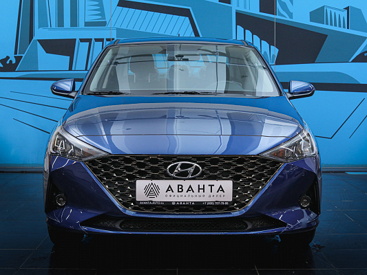 Hyundai Solaris Elegance blue