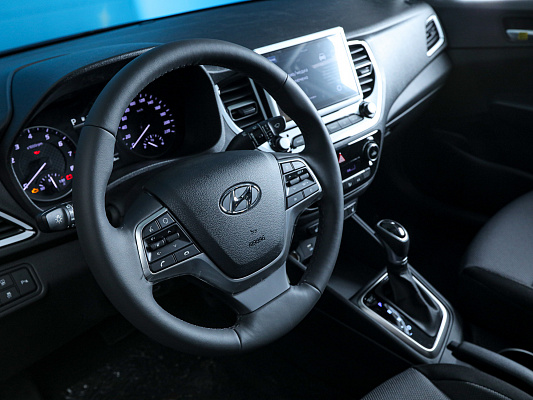 Hyundai Solaris Elegance blue