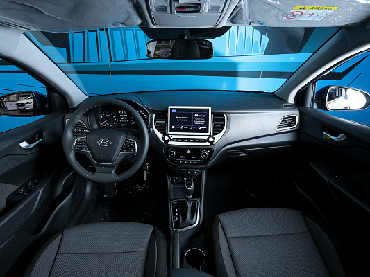 Hyundai Solaris Elegance blue