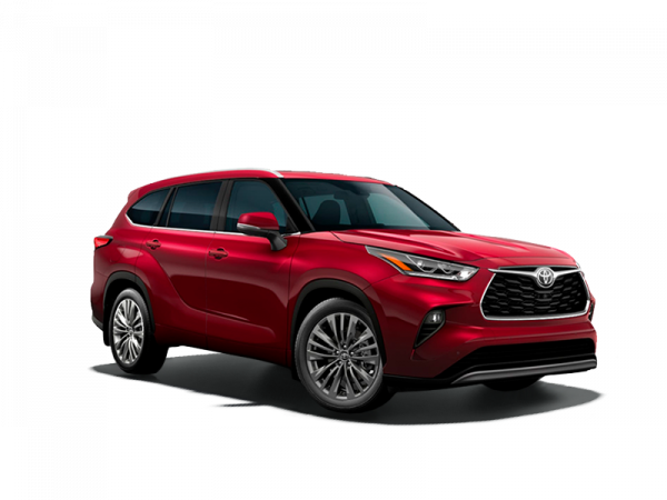 Toyota Highlander Красный