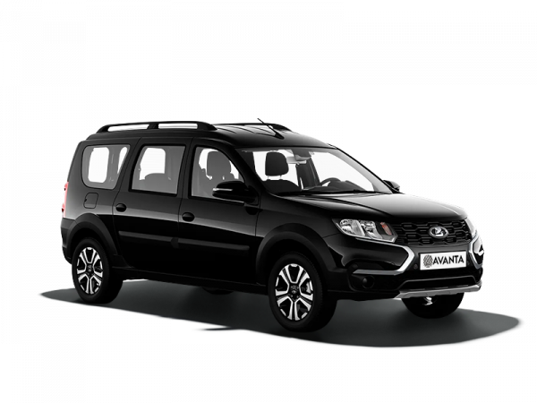 Lada Largus Cross Черный Пантера