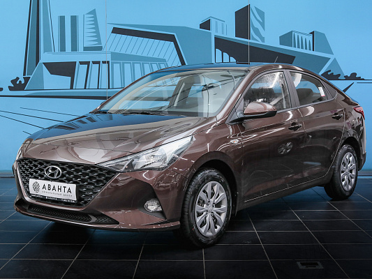 Hyundai Solaris Active Plus Brown