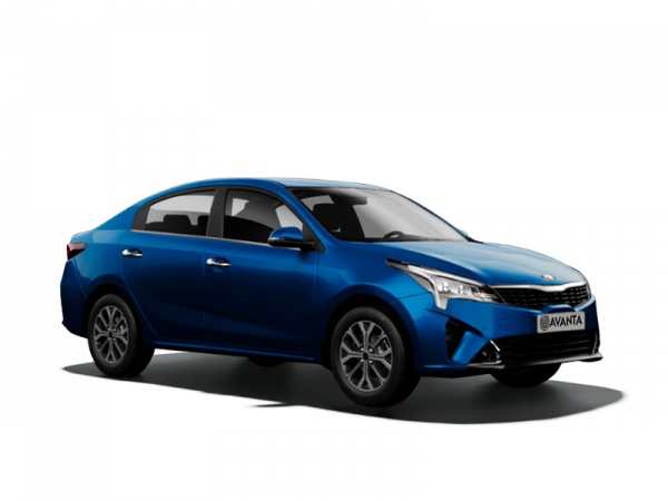 Kia Rio Marina Blue