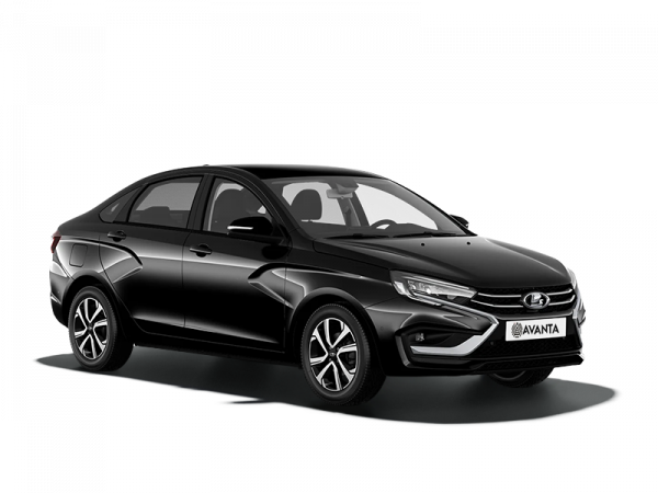 Lada Vesta Черный Пантера