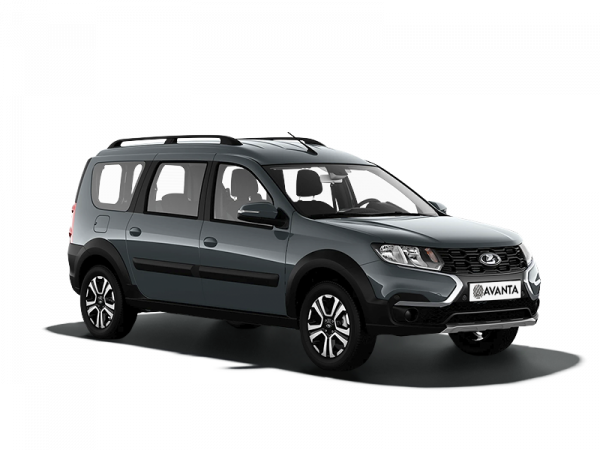 Lada Largus Cross Серый Борнео